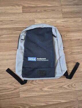 Leed's NBN Navy/Grey Computer Backpack with UCLA Logo